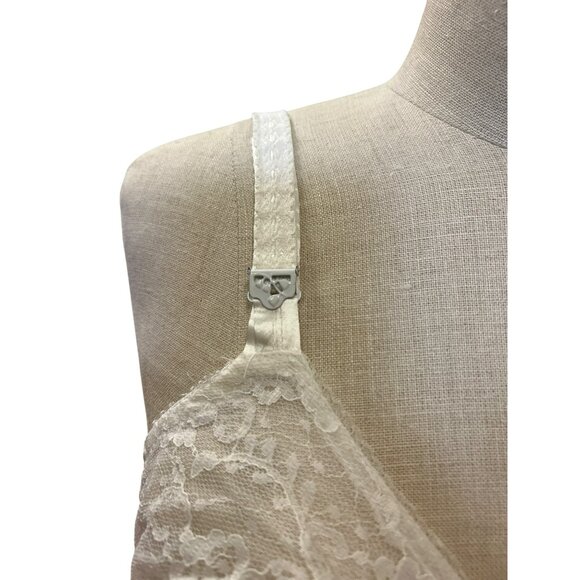 Vintage Lingerie Union Made Fantasia Original Lilyette White Lace Bustier Corset - Picture 8 of 12